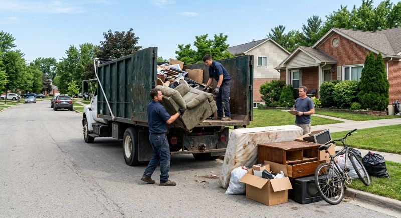 Garage Junk Hauling in Roseville, CA